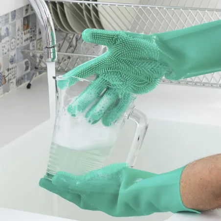 Monikäyttöiset Silikonihanskat InnovaGoods